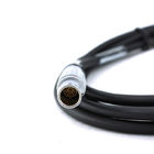 Black Leica / Trimble Gps Cable Model Gev167 Connects Gps With Radio